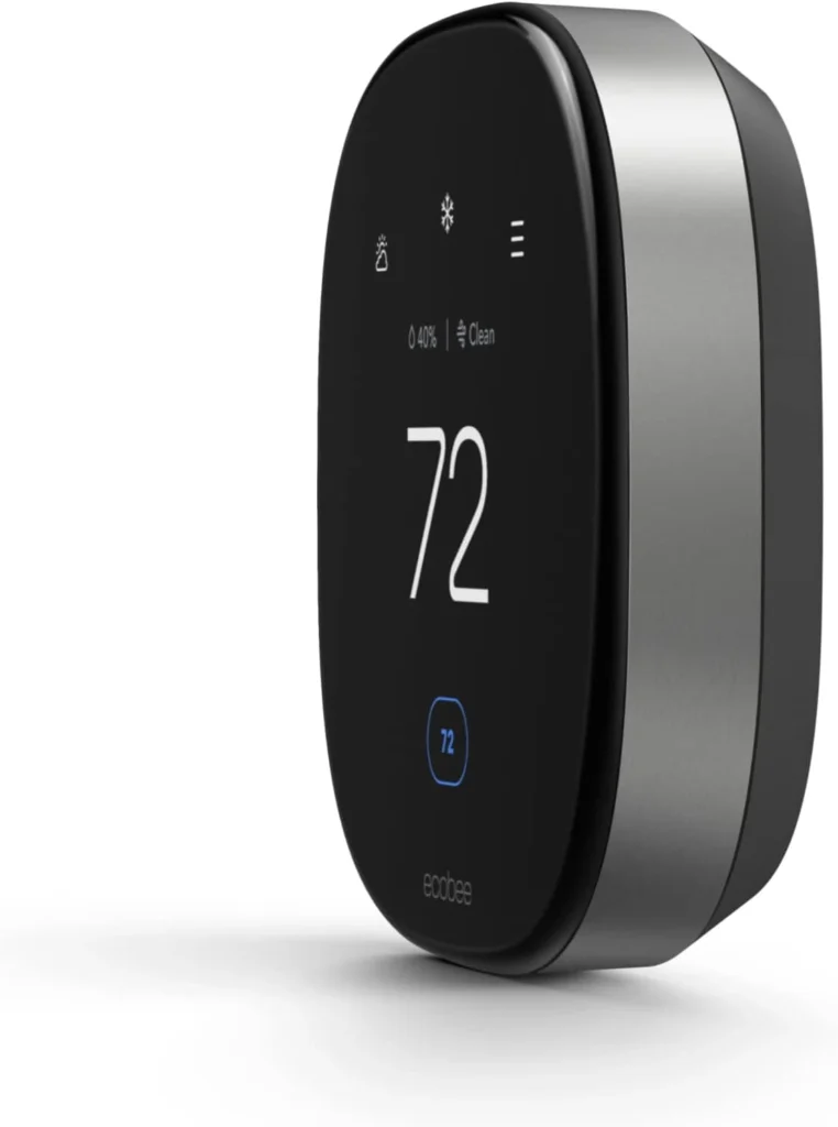 Ecobee Smart Thermostat Premium User Interface and Display