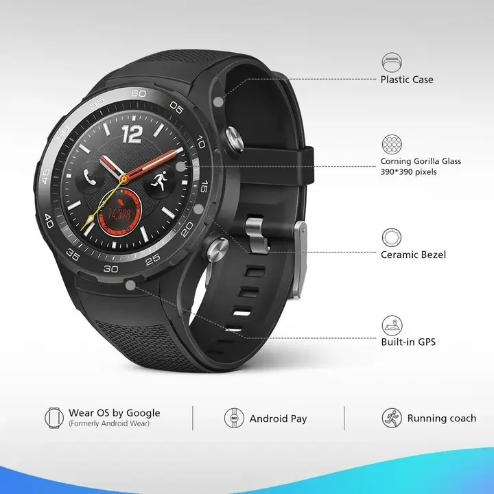 Huawei Watch 2 design and build.